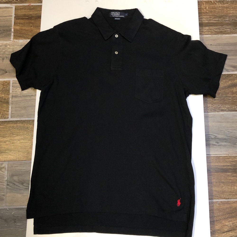 Polo by Ralph Lauren Ss Mens Large Red horse